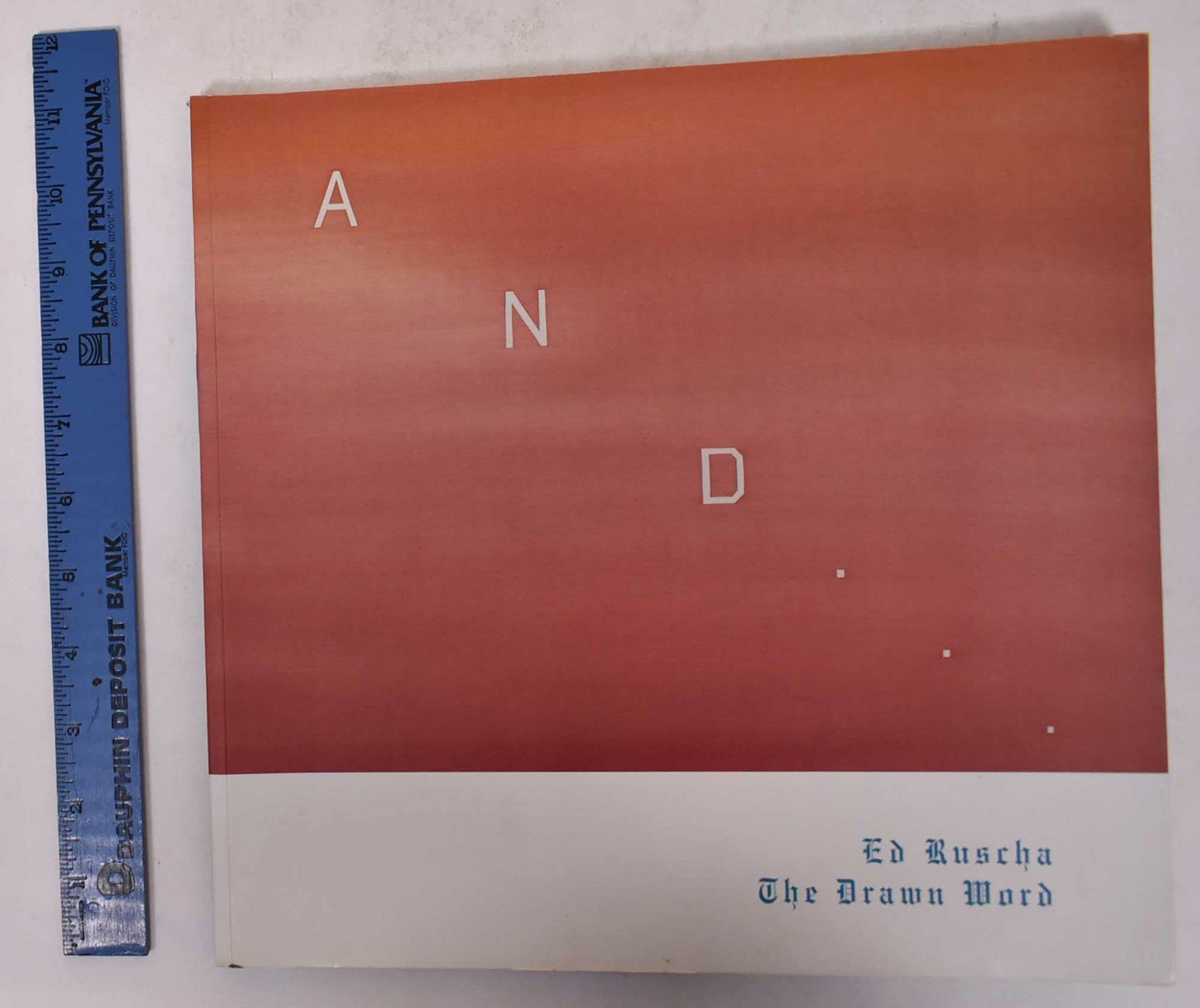 Ed Ruscha: The Drawn Word,Used