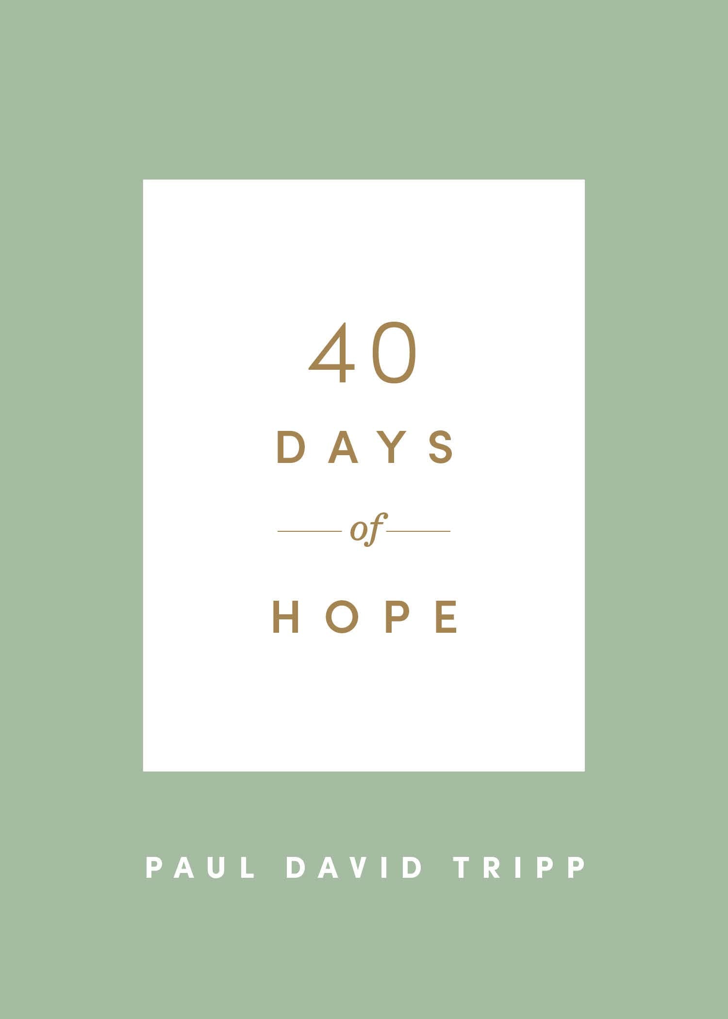 40 Days of Hope (40 Days Devotionals),Used