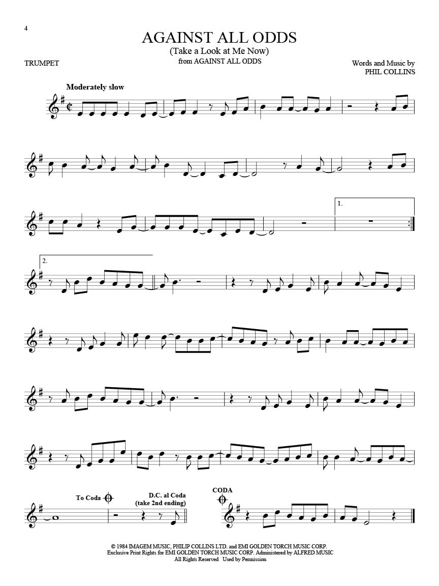 101 Movie Hits: 101 Movie Hits for Trumpet,New