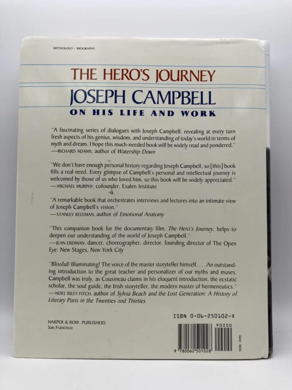 The Hero'S Journey: Joseph Campbell On His Life And Work,New