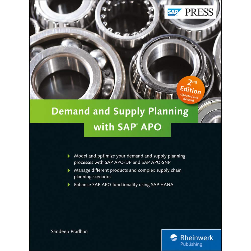 Demand And Supply Planning With Sap Apo (Sap Press)