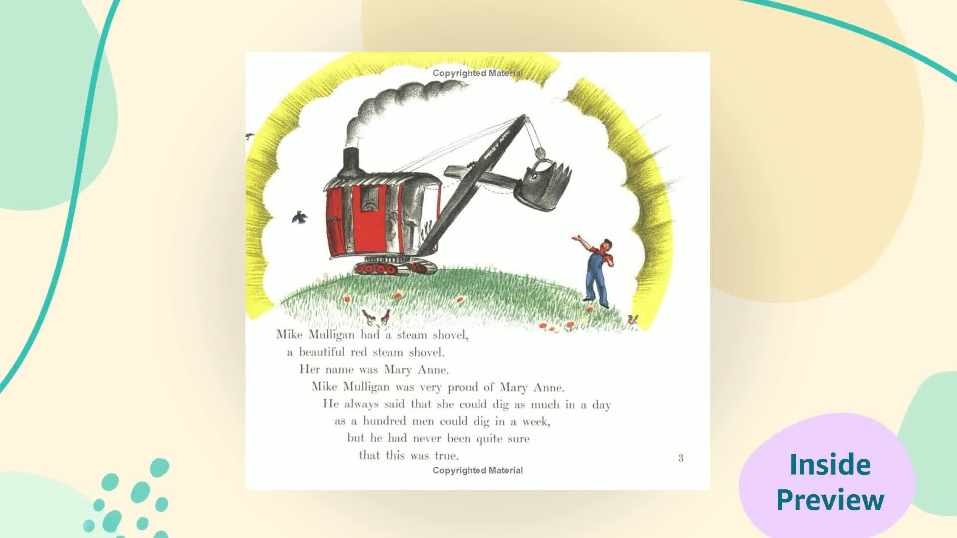 Mike Mulligan and His Steam Shovel,Used
