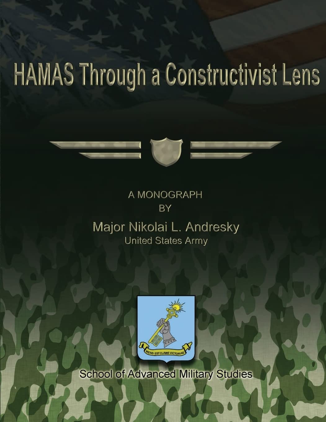 Hamas Through A Constructivist Lens,Used