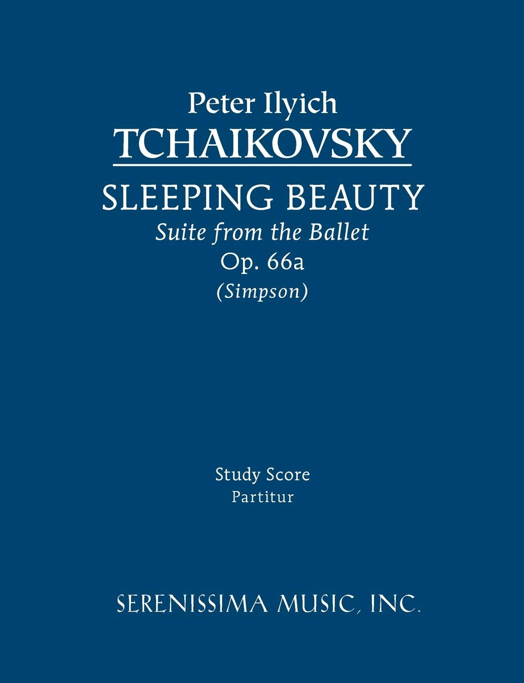 Sleeping Beauty Suite From The Ballet Op.66A: Study Score,Used
