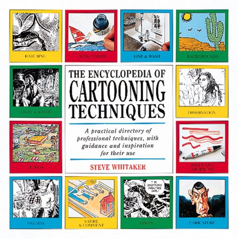 Ency Of Cartooning Techniques,Used