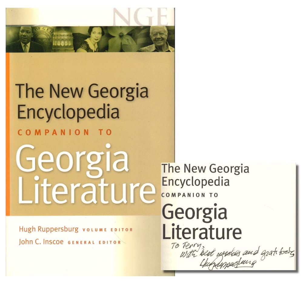 The New Georgia Encyclopedia Companion To Georgia Literature,New