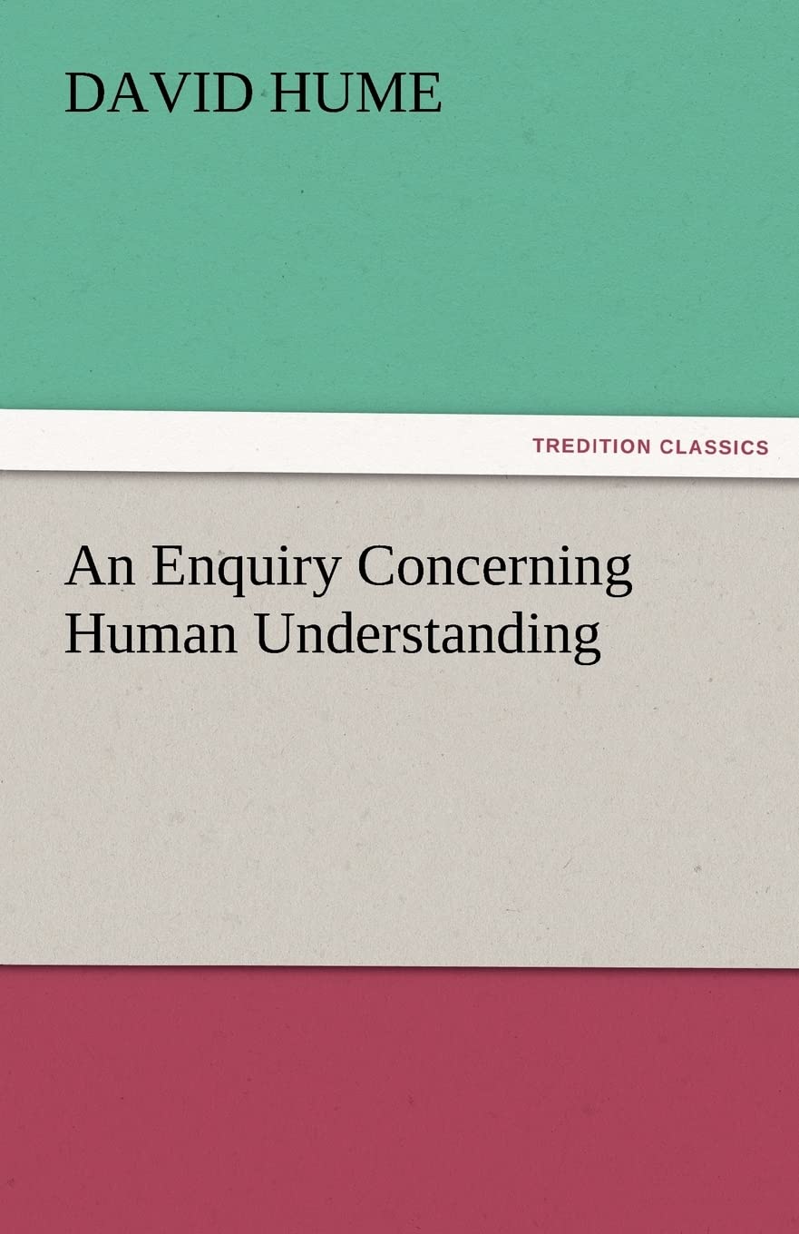 An Enquiry Concerning Human Understanding,Used