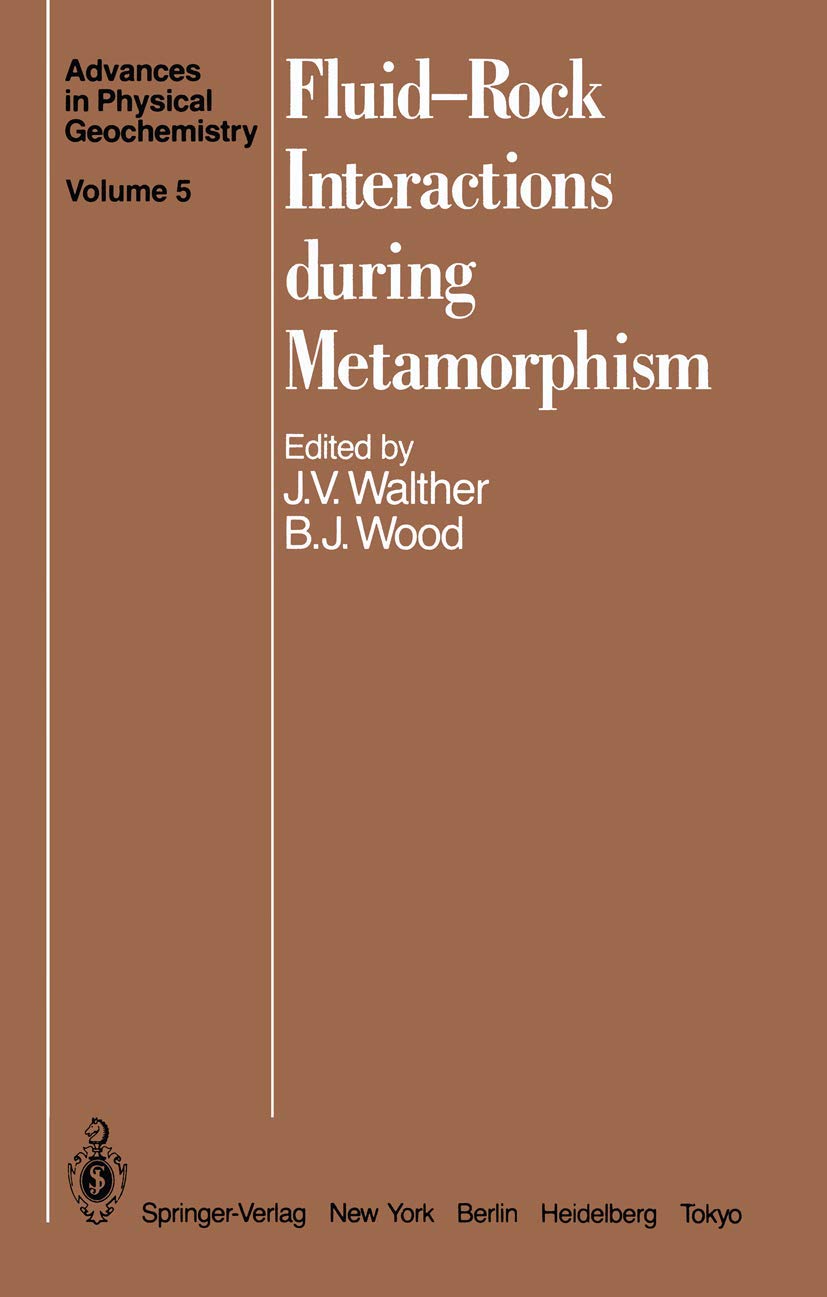 FluidRock Interactions during Metamorphism (Advances in Physical Geochemistry, 5),Used