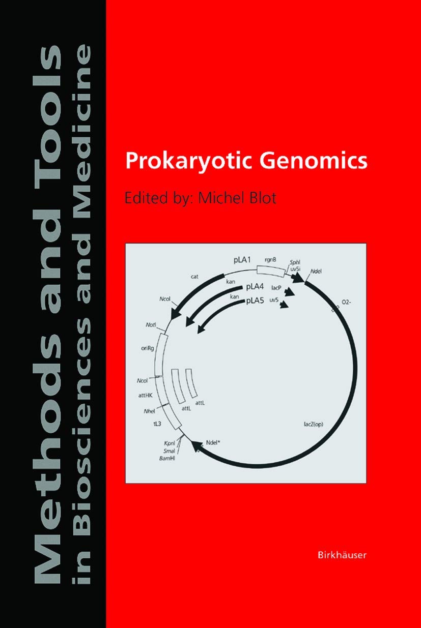 Prokaryotic Genomics (Methods and Tools in Biosciences and Medicine),Used