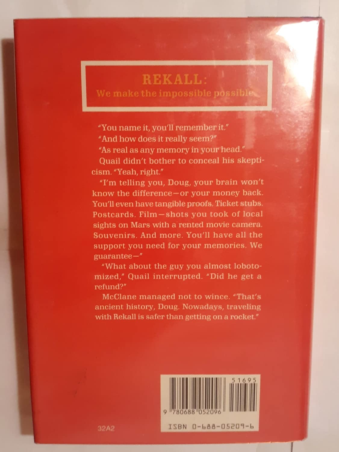 Total Recall,Used