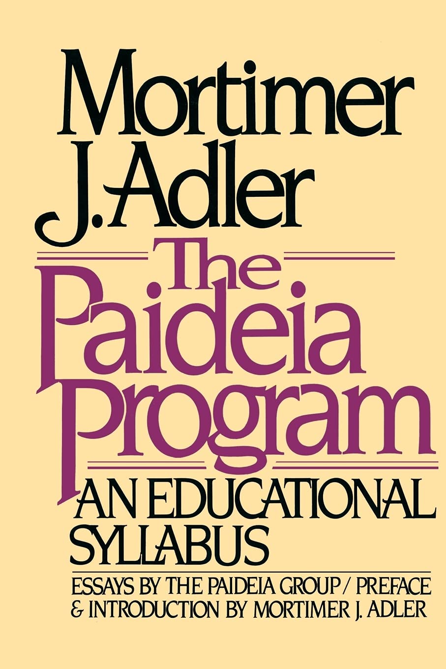 Paideia Program,Used