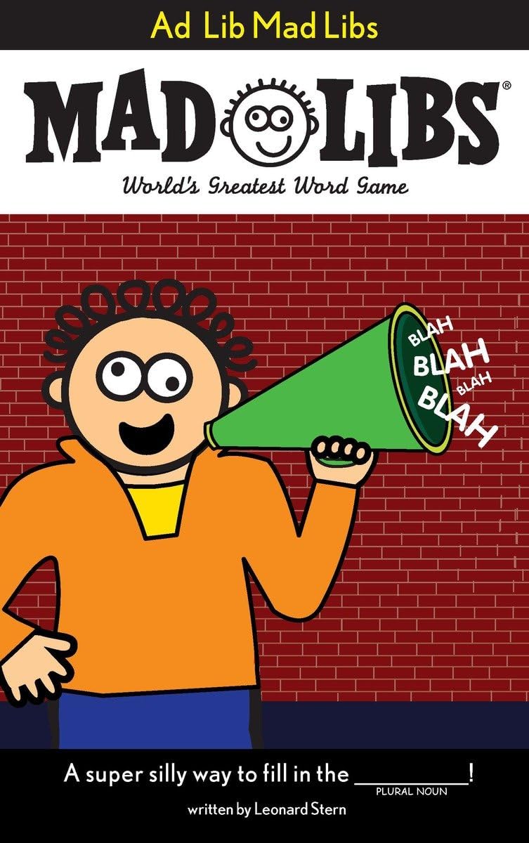 Ad Lib Mad Libs: World'S Greatest Word Game