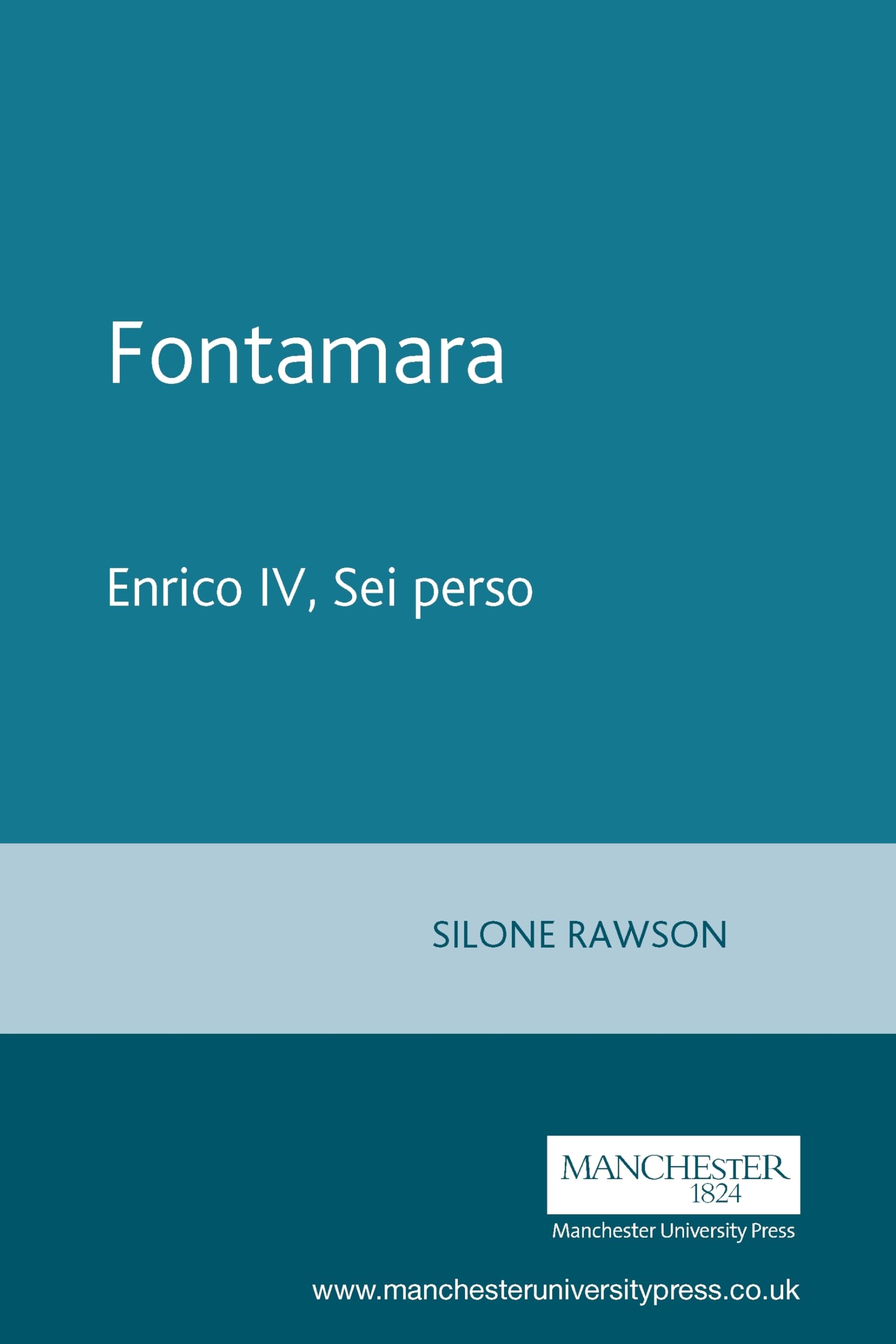 Fontamara: Enrico Iv, Sei Perso (Italian Texts),New