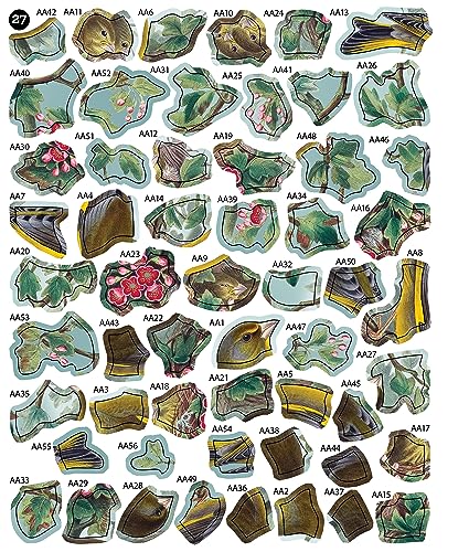 Brain Games  Sticker by Number  Vintage: Birds (28 Images to Sticker),Used