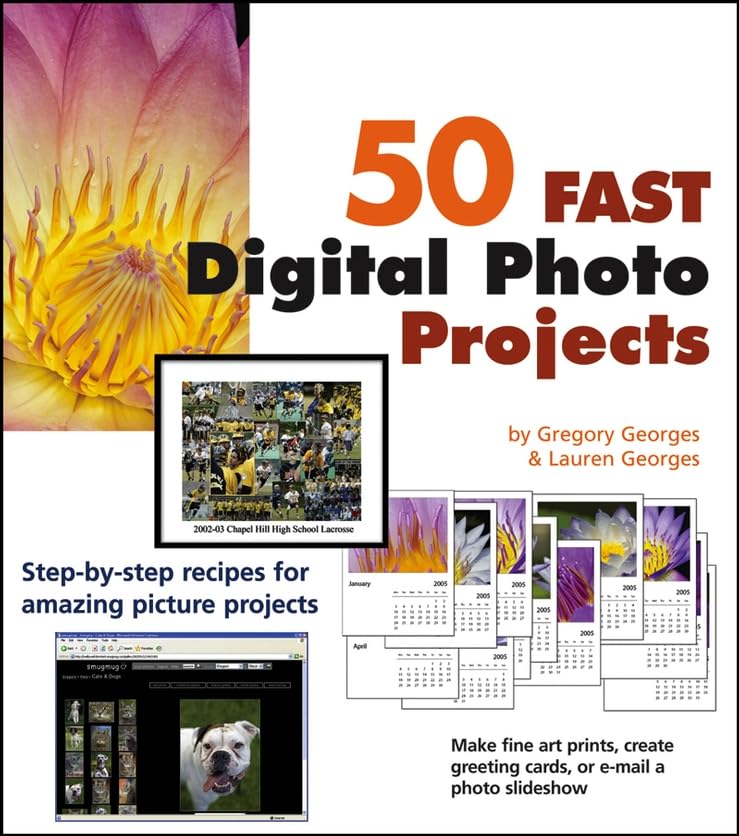 50 Fast Digital Photo Projects,Used