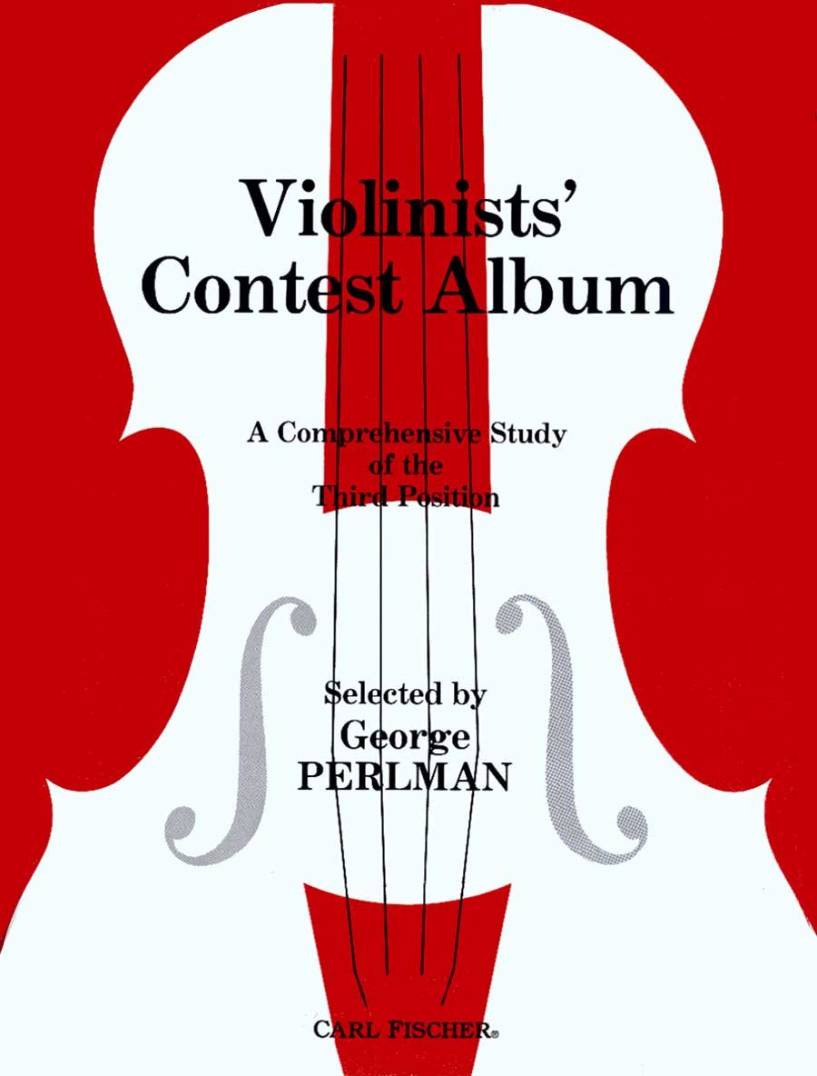 O2779  Violinists Contest Album  Violin (VIOLON),Used