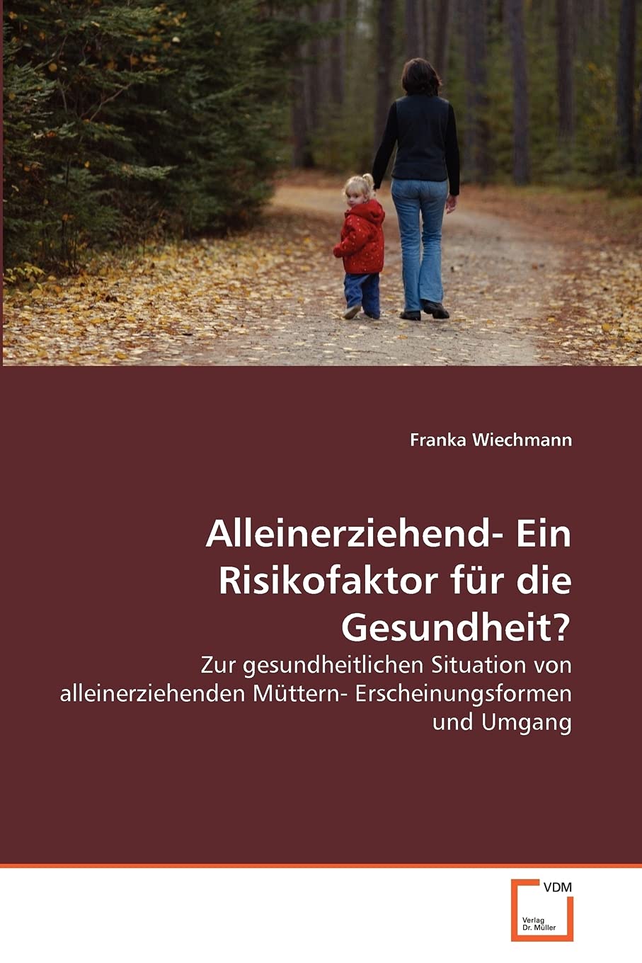 Alleinerziehend Ein Risikofaktor fr die Gesundheit?: Zur gesundheitlichen Situation von alleinerziehenden Mttern Erscheinungsf,Used