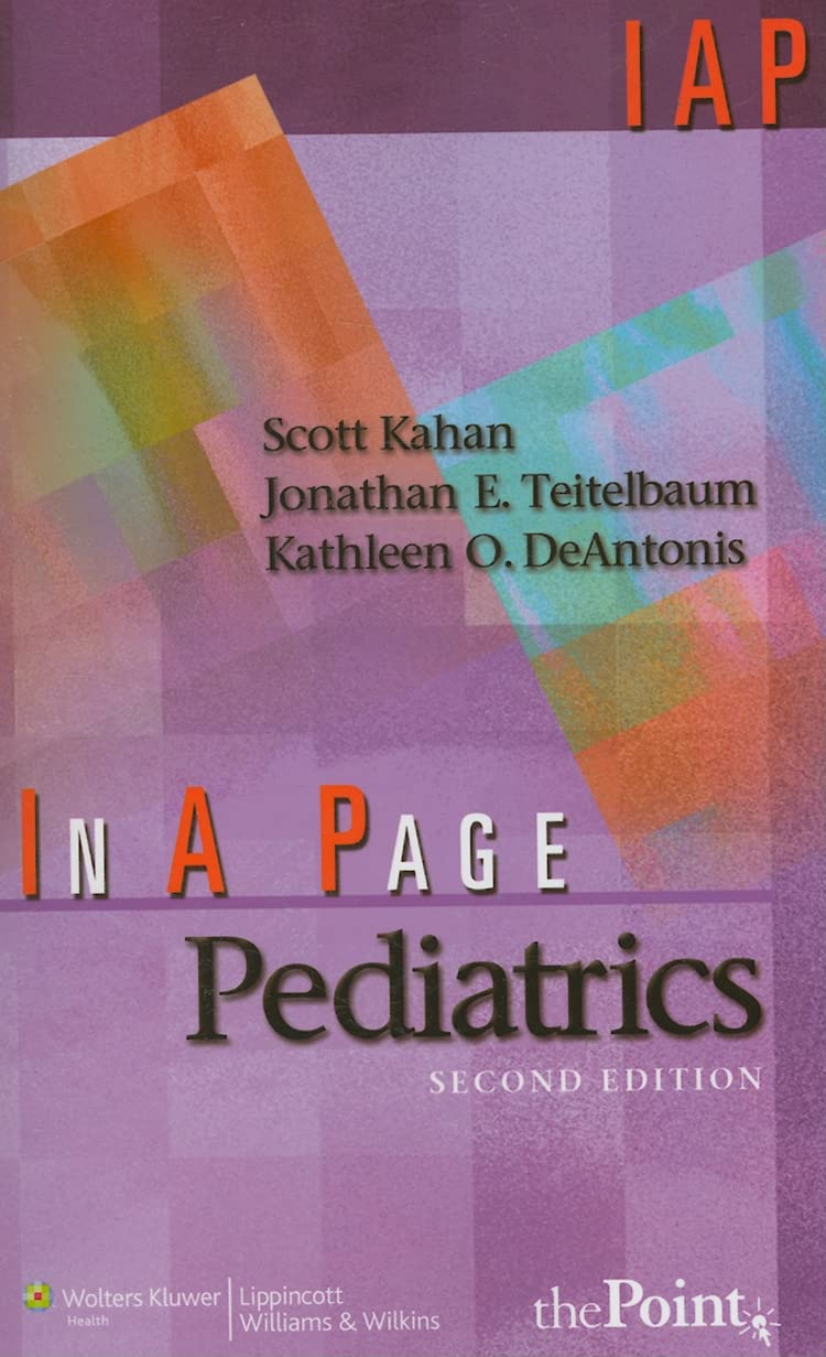 In A Page Pediatrics (In A Page Series),Used