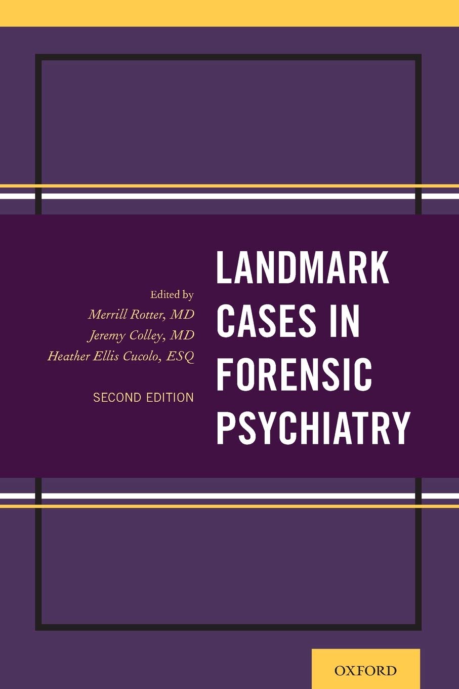 Landmark Cases in Forensic Psychiatry (Landmark Papers In),Used