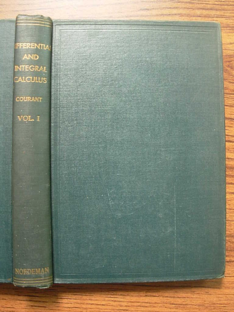 Differential and Integral Calculus, Vol. 1, Second Edition,Used