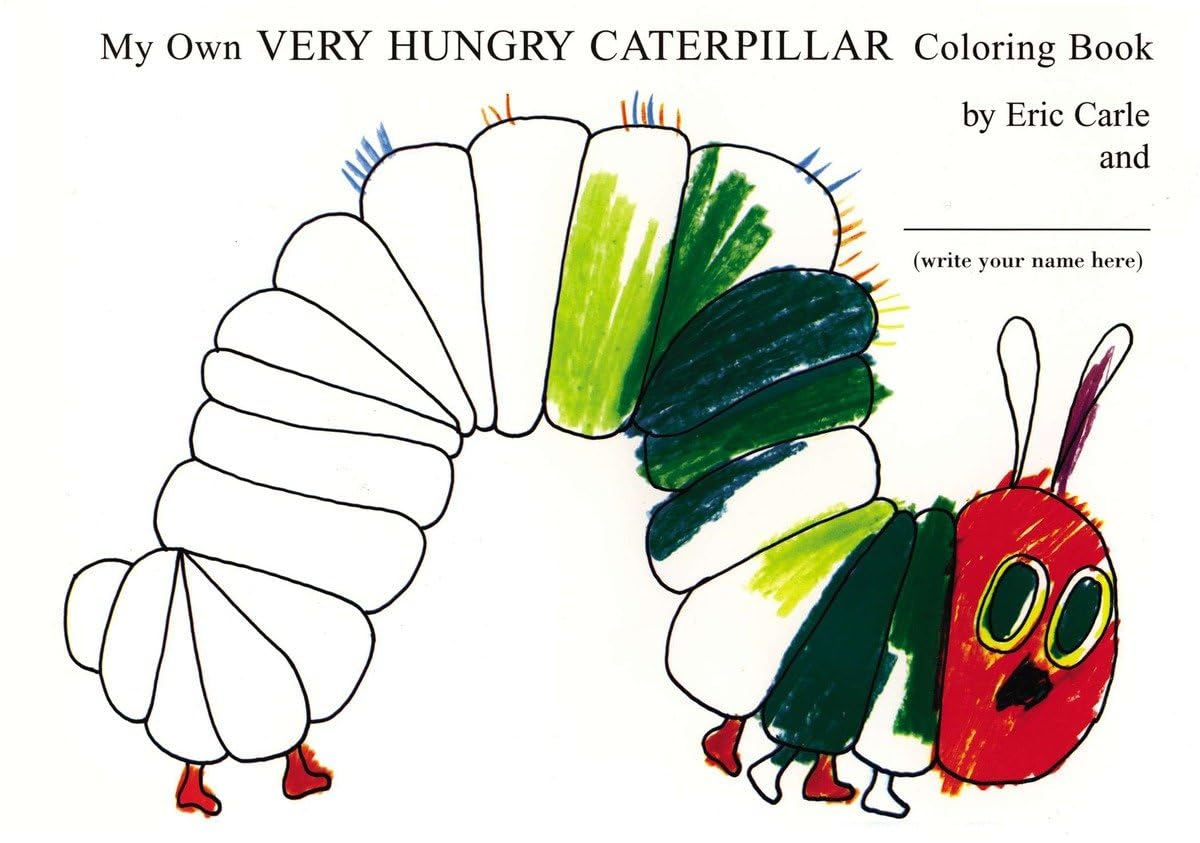 My Own Very Hungry Caterpillar Coloring Book,Used