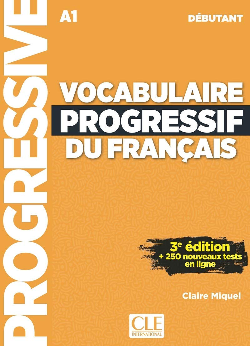 Vocabulaire progressif du fran?ais d?butant 3e ?dition + CD,Used