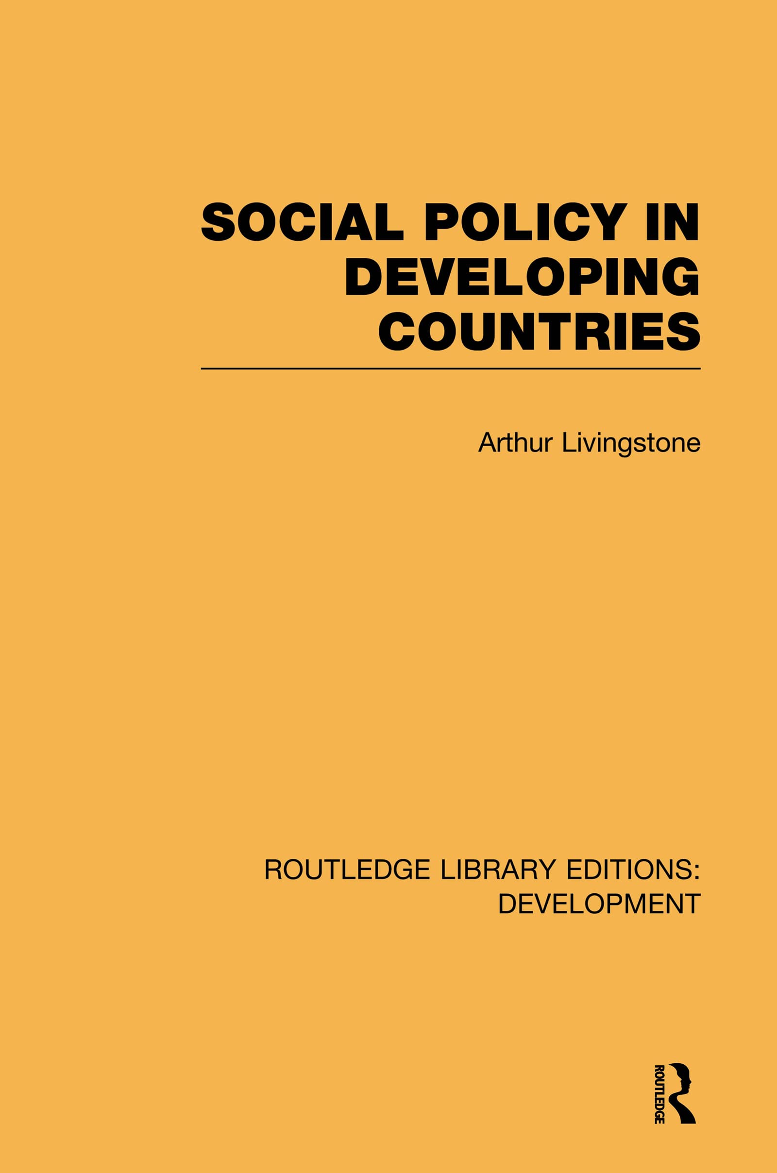 Social Policy in Developing Countries,Used