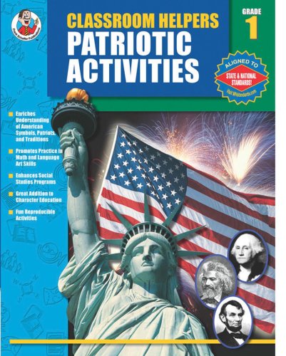 Classroom Helpers Patriotic Activities, Grade 1,Used