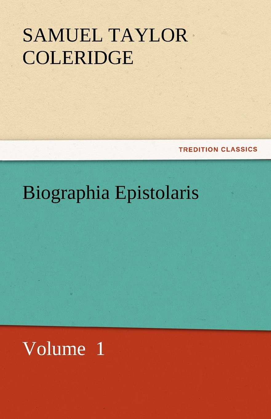 Biographia Epistolaris,Used