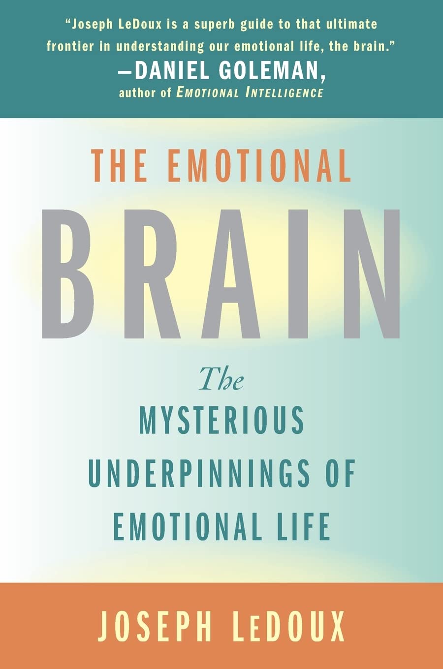 The Emotional Brain: The Mysterious Underpinnings Of Emotional Life