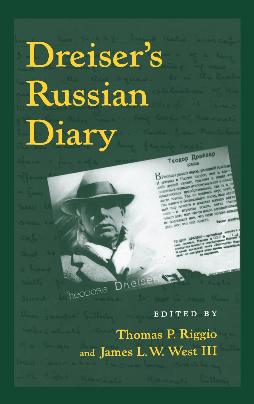 Dreiser'S Russian Diary (The University Of Pennsylvania Dreiser Edition),Used