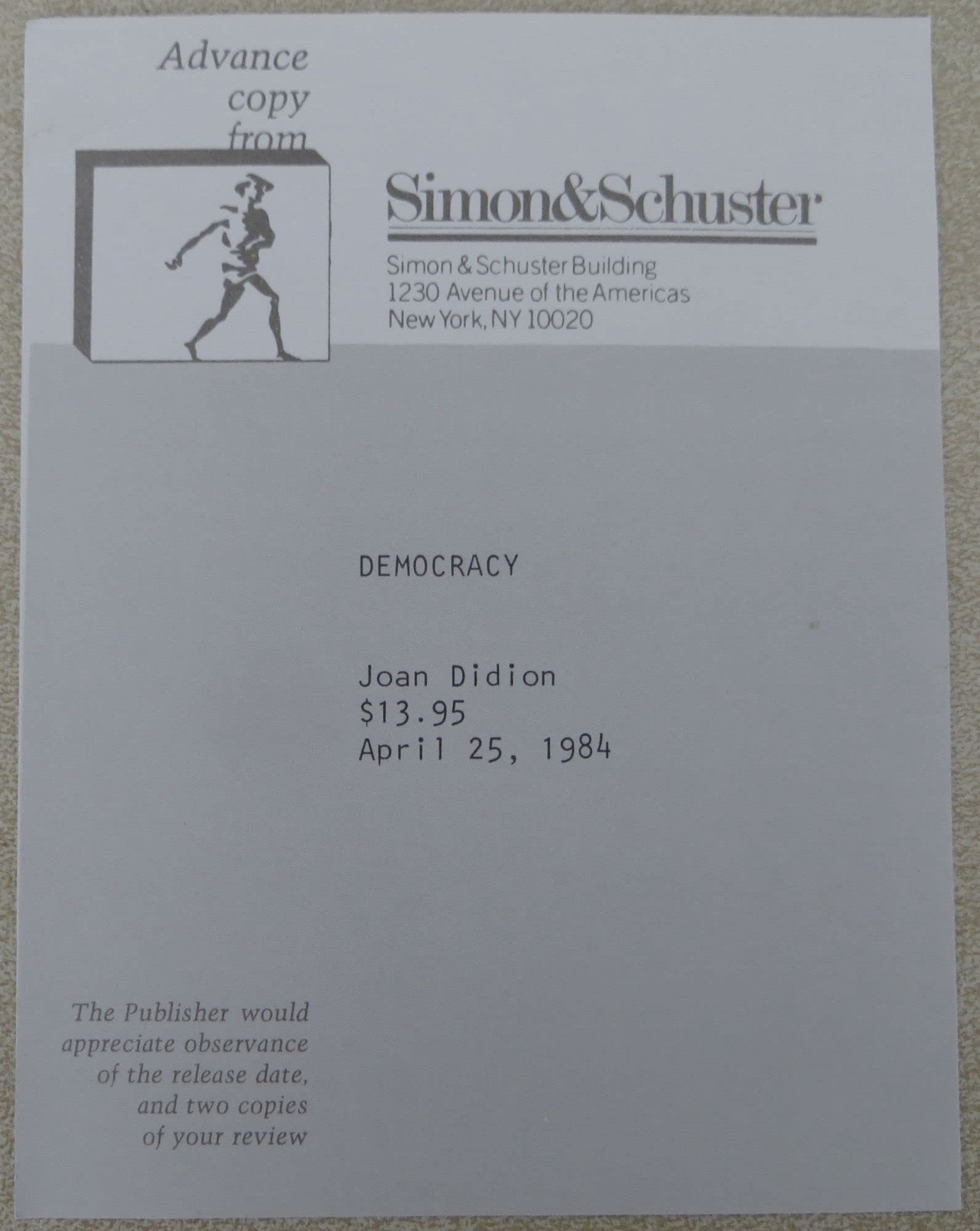Democracy,Used