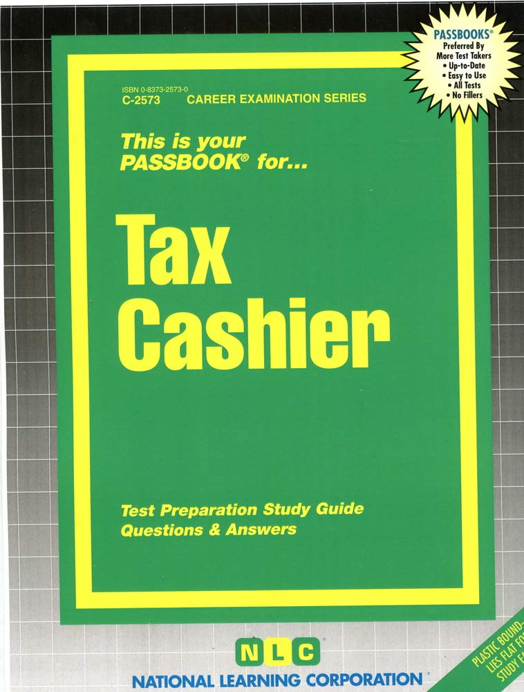 Tax Cashier(Passbooks) (Career Examination Series),Used