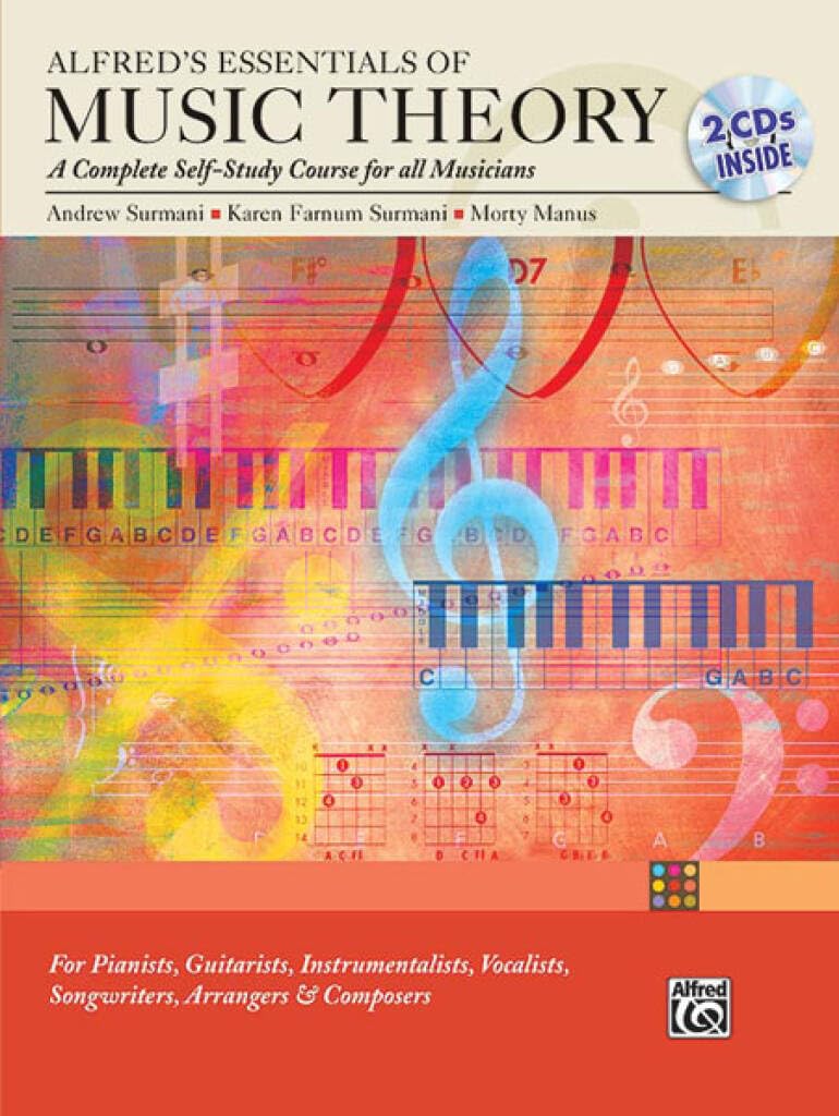 Alfred'S Essentials Of Music Theory: A Complete Selfstudy Course For All Musicians (Book & 2 Cds)