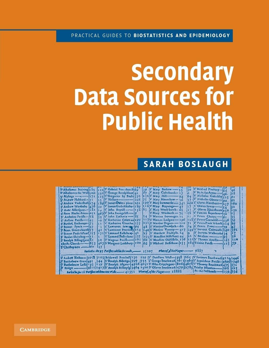 Secondary Data Sources for Public Health: A Practical Guide (Practical Guides to Biostatistics and Epidemiology),Used