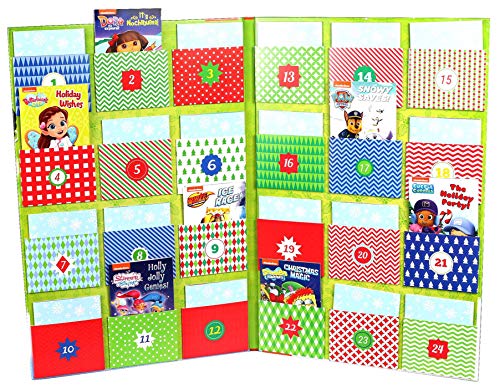 Nickelodeon: Storybook Collection Advent Calendar: A Festive Countdown with 24 Books,Used