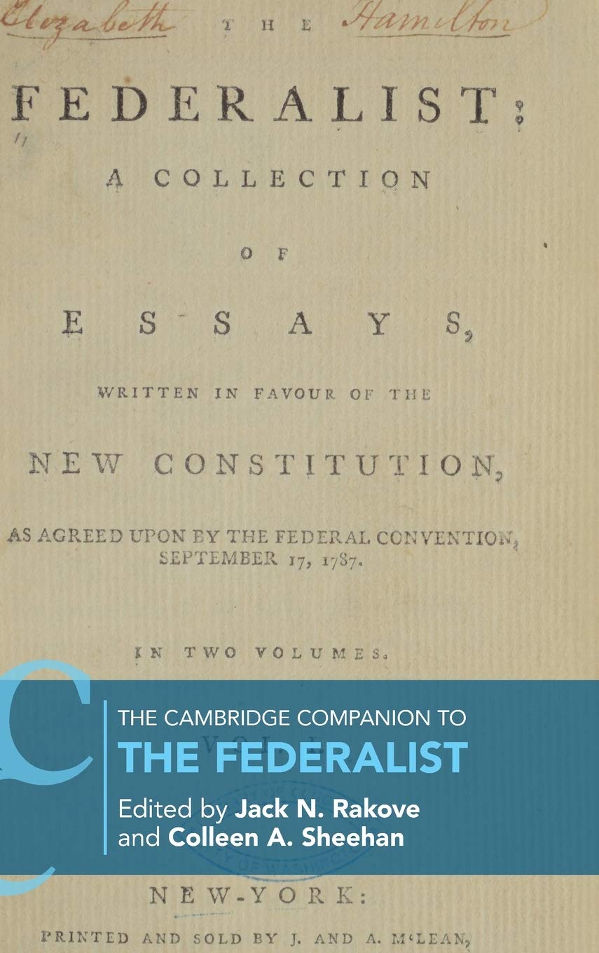 The Cambridge Companion to The Federalist (Cambridge Companions to Philosophy),Used