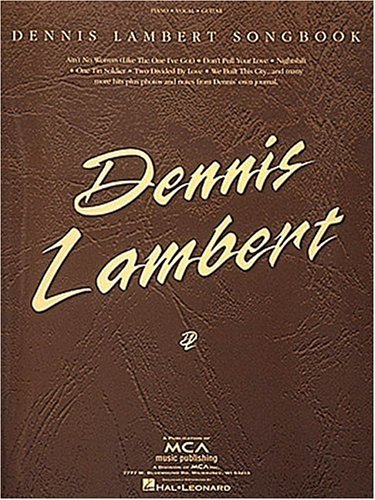 Dennis Lambert Songbook: Piano/Vocal/Chords,Used