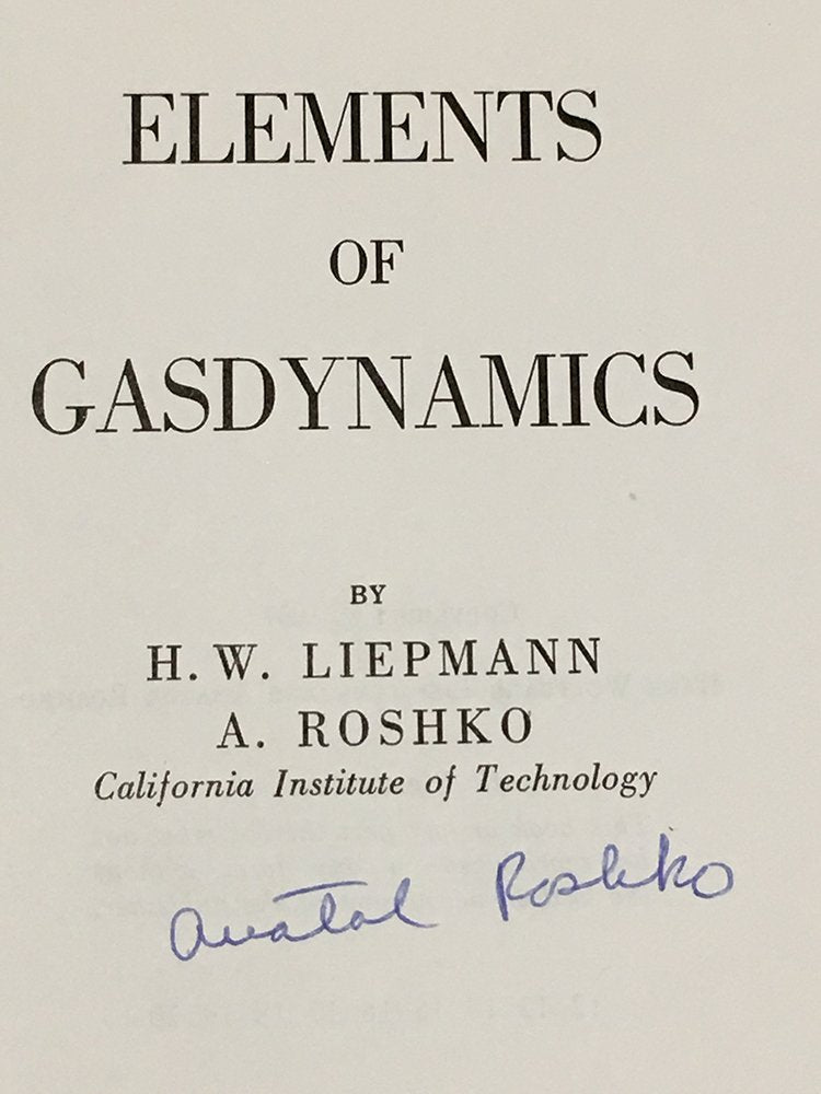 Elements Of Gasdynamics,New