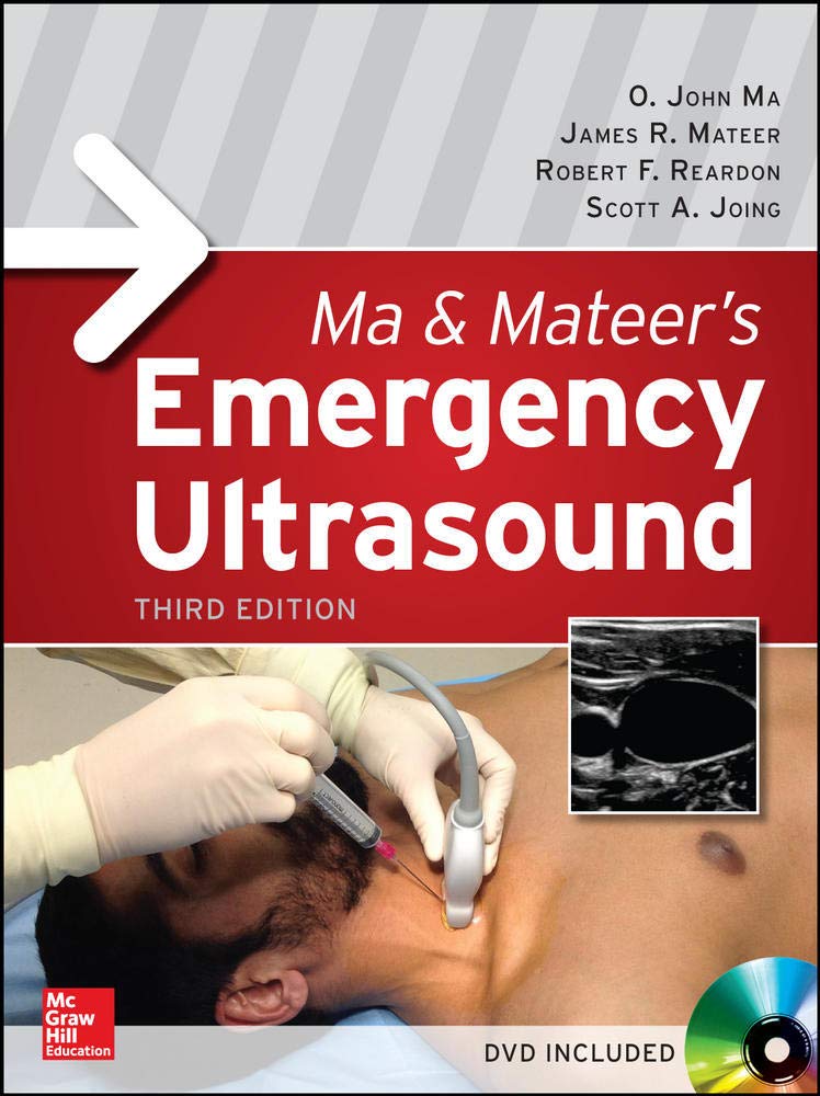 Ma and Mateer's Emergency Ultrasound, Third Edition,Used