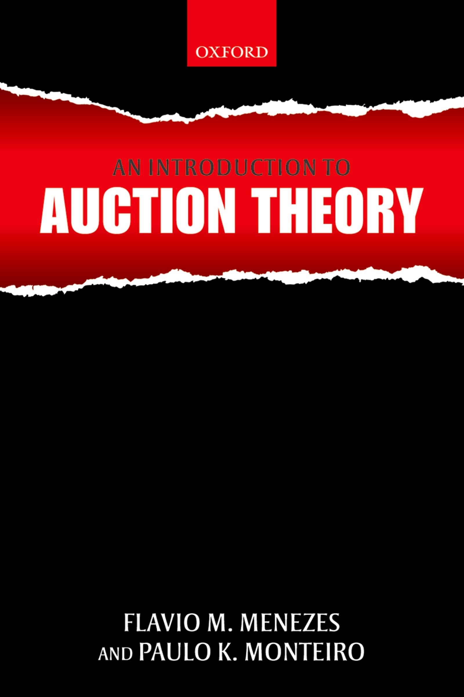 An Introduction to Auction Theory,Used