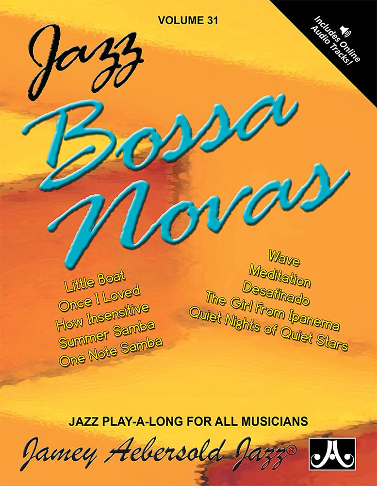 Jamey Aebersold Jazz Jazz Bossa Novas, Vol 31: Book & Online Audio (Jazz PlayALong for All Instrumentalists and Vocalists, ,Used