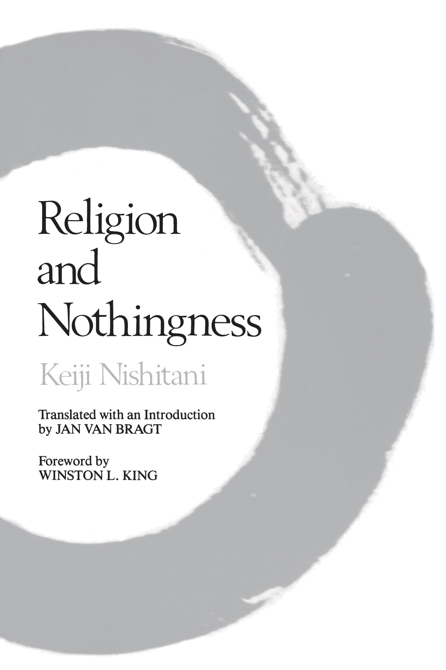 Religion and Nothingness (Nanzan Studies in Religion and Culture) (Volume 1),Used