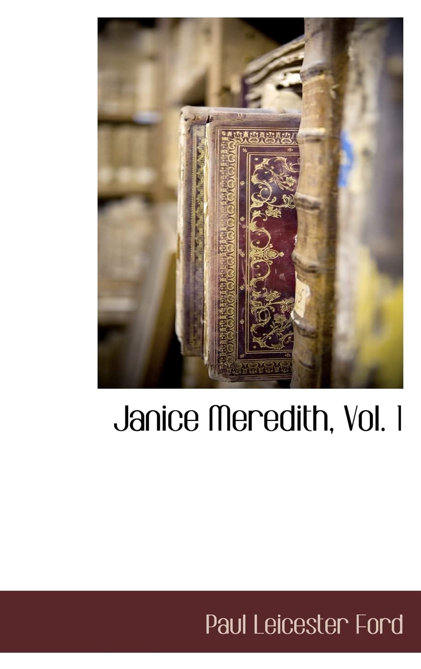 Janice Meredith, Vol. 1,Used