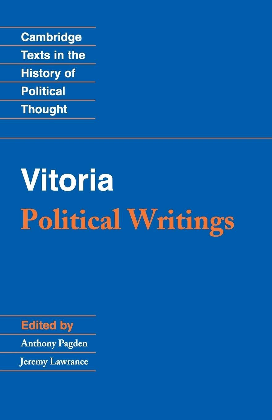 Vitoria: Political Writings (Cambridge Texts in the History of Political Thought),Used