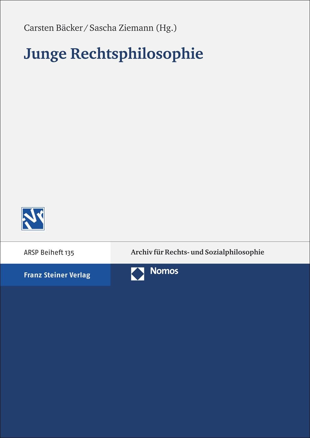 Junge Rechtsphilosophie (Archiv Fur Rechts: Und Sozialphilosophie) (German Edition),Used