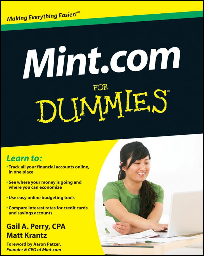 Mint.com For Dummies,Used