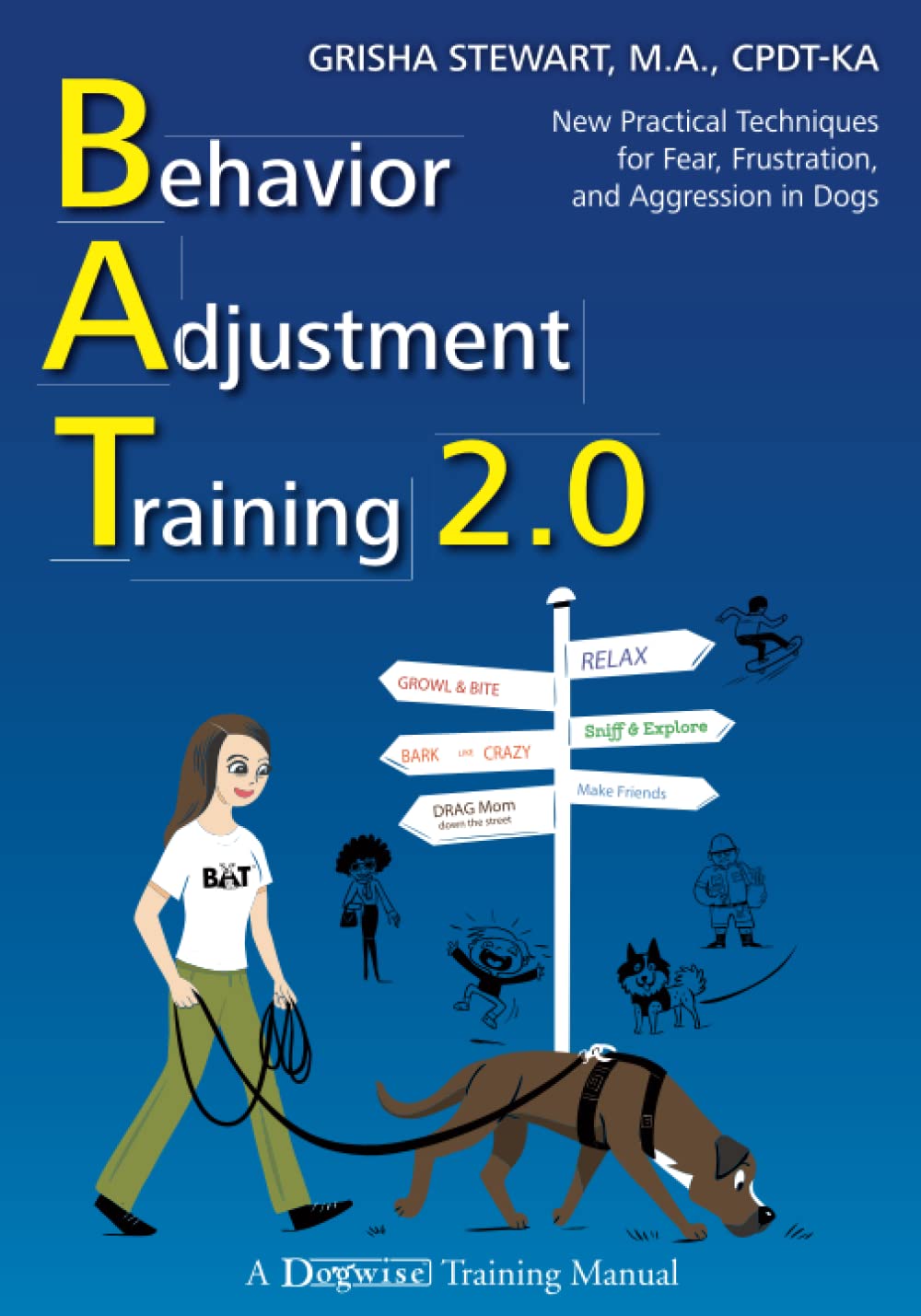 Behavior Adjustment Training 2.0: New Practical Techniques for Fear, Frustration, and Aggression in Dogs,Used