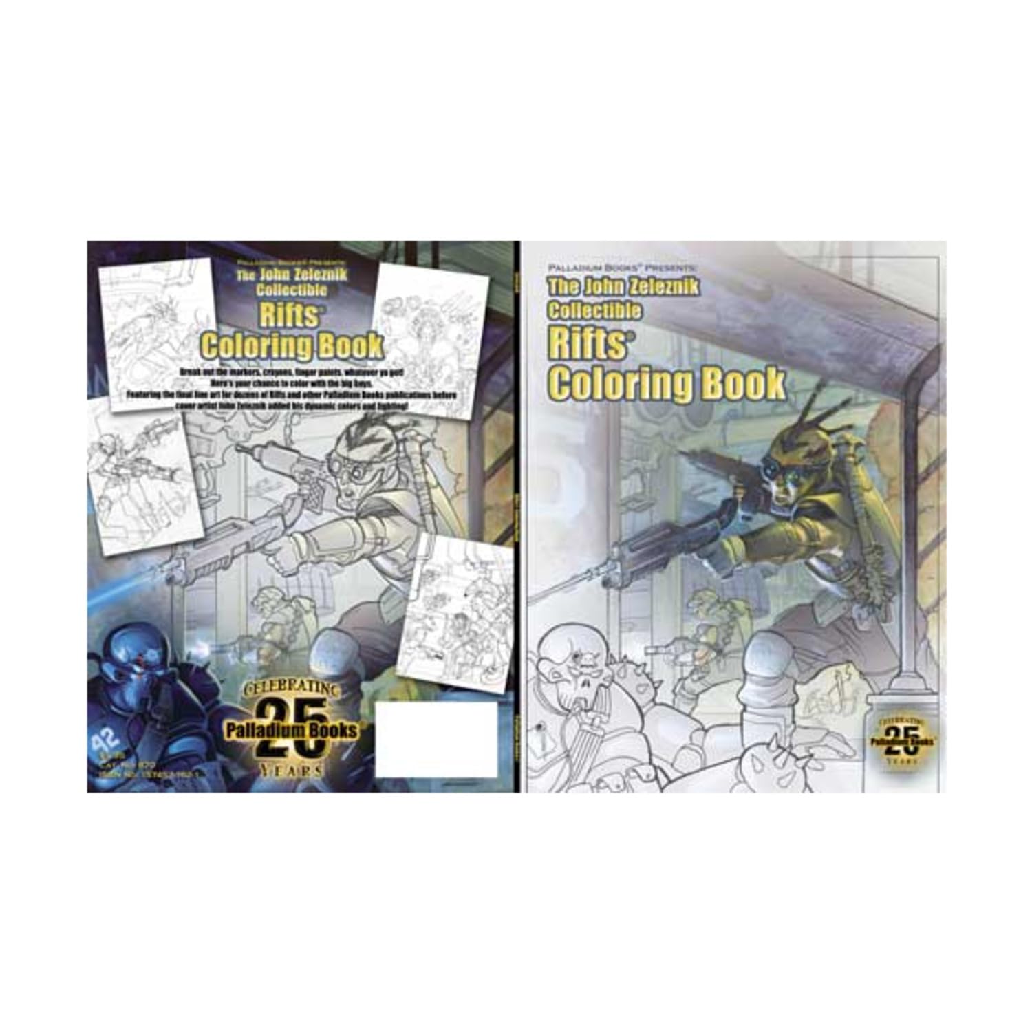 John Zeleznik Rifts Coloring Book,New