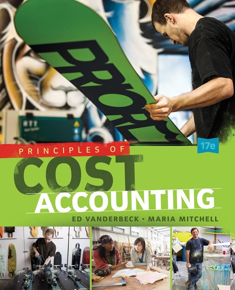 Principles Of Cost Accounting